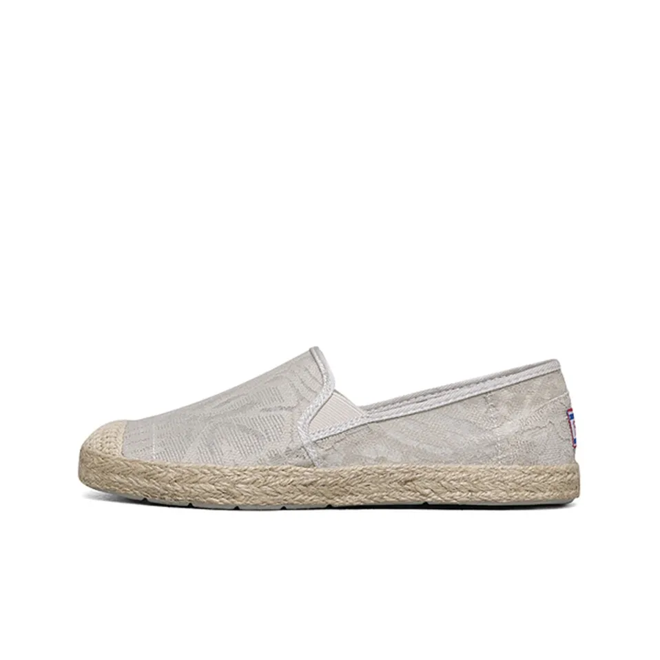 Skechers Flexpadrille Espadrilles Легкие и Дышащие Низкие Кроссовки для Скейтбординга Женские Естественные