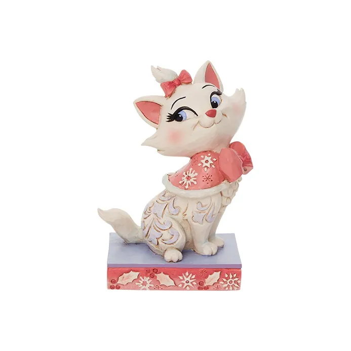 ENESCO x Disney Traditions Collection Disney Figure Print Marie Cat Sitting Posture Ornament Trendy Figures 11cm