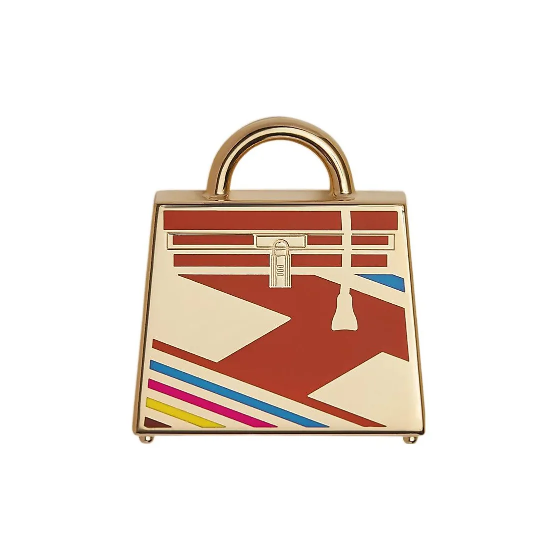 HERMES Kelly Металлические Шармы / Подвески Золотой Женские