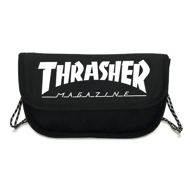 Thrasher Полиэстер Сумка через плечо Стандартная Унисекс Черный Белый