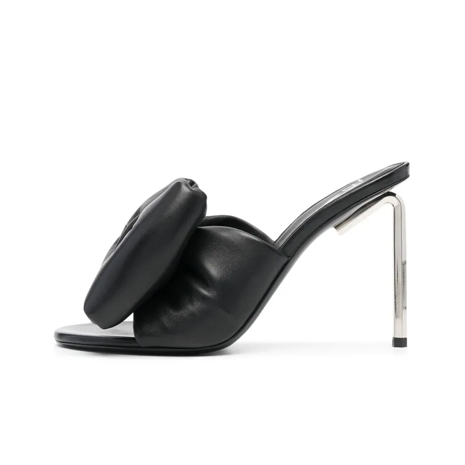 OFF-WHITE Allen Bow Padded Slip-On Mules Women's