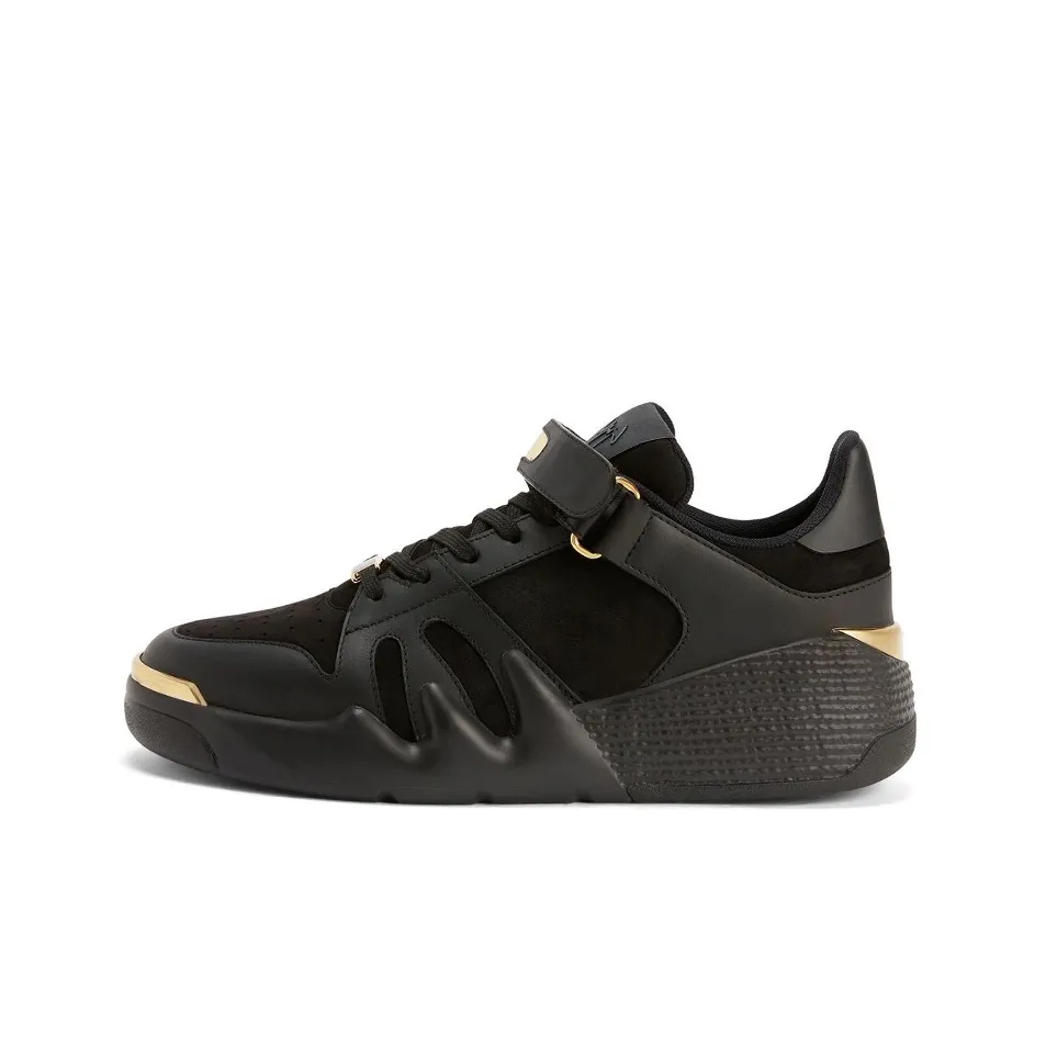 Giuseppe Zanotti/GZ Talon Low-Top Stylish Skateboarding Shoes Black