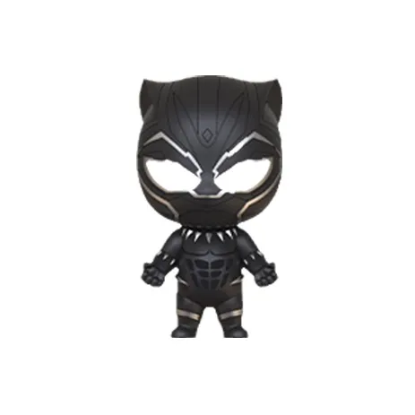 Hot Toys Фигурки Chibi в стиле "Черная Пантера" из фильма "Мстители Финал"