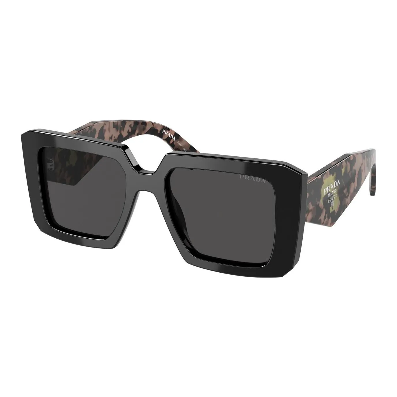 PRADA Plate Frame Square Sunglasses Women's
