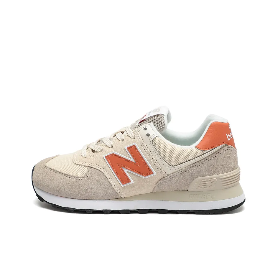 New Balance 574 Series Low Top Khaki Women's