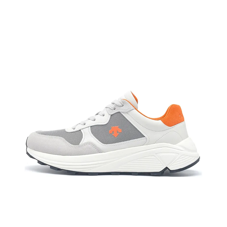 Paul Smith X DESCENTE X Paul Smith Collection Running Shoes Men's Low Top White
