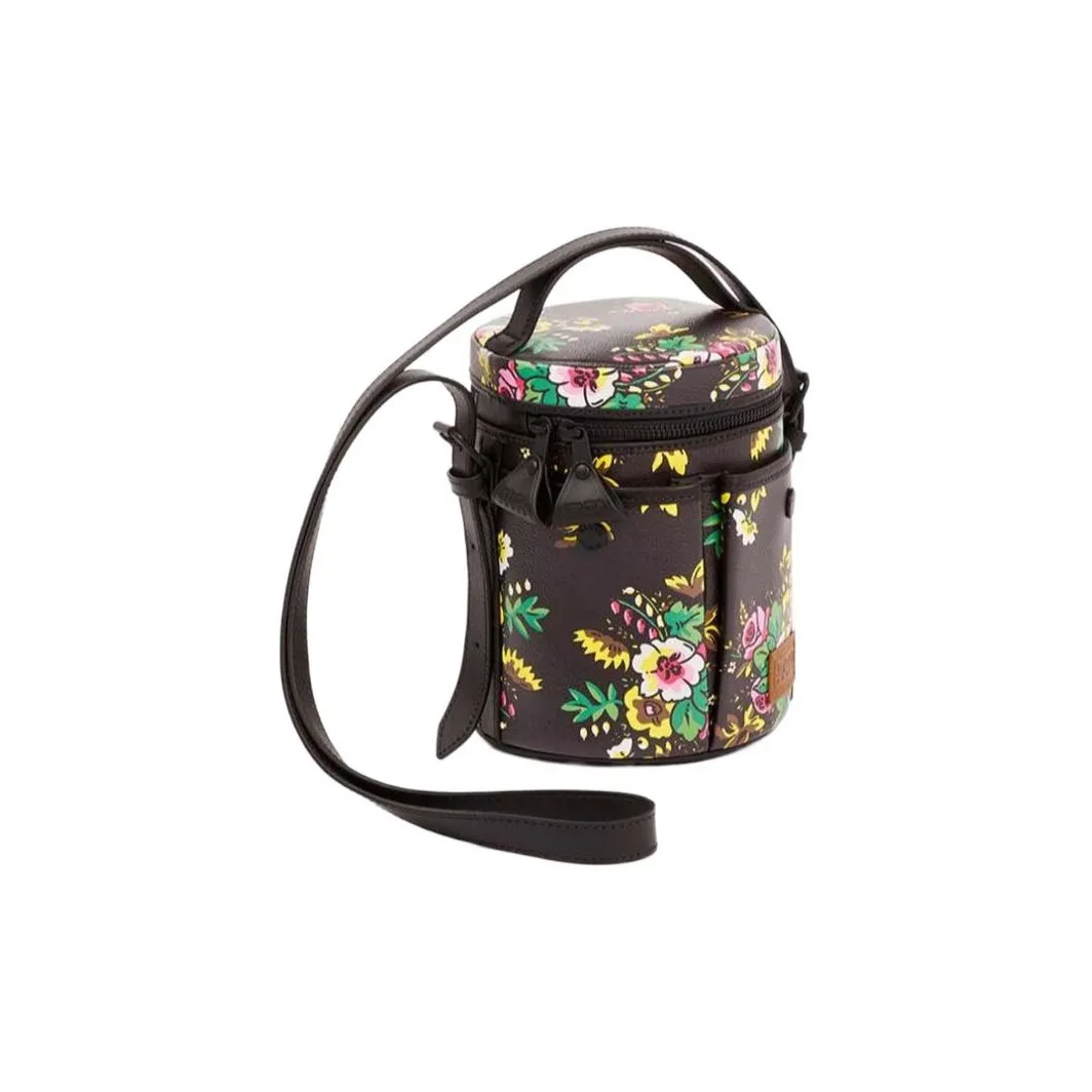 KENZO ПУ (полиуретан) Сумка-ведро Сумка через плечо Сумка Женская Черная