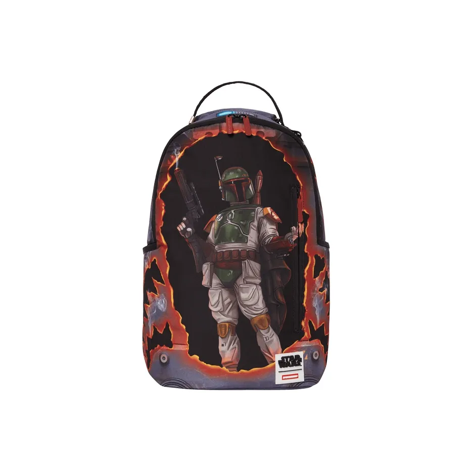 SPRAYGROUND Star Wars Collaboration Polyester Backpack Large Floral Unisex Taupe