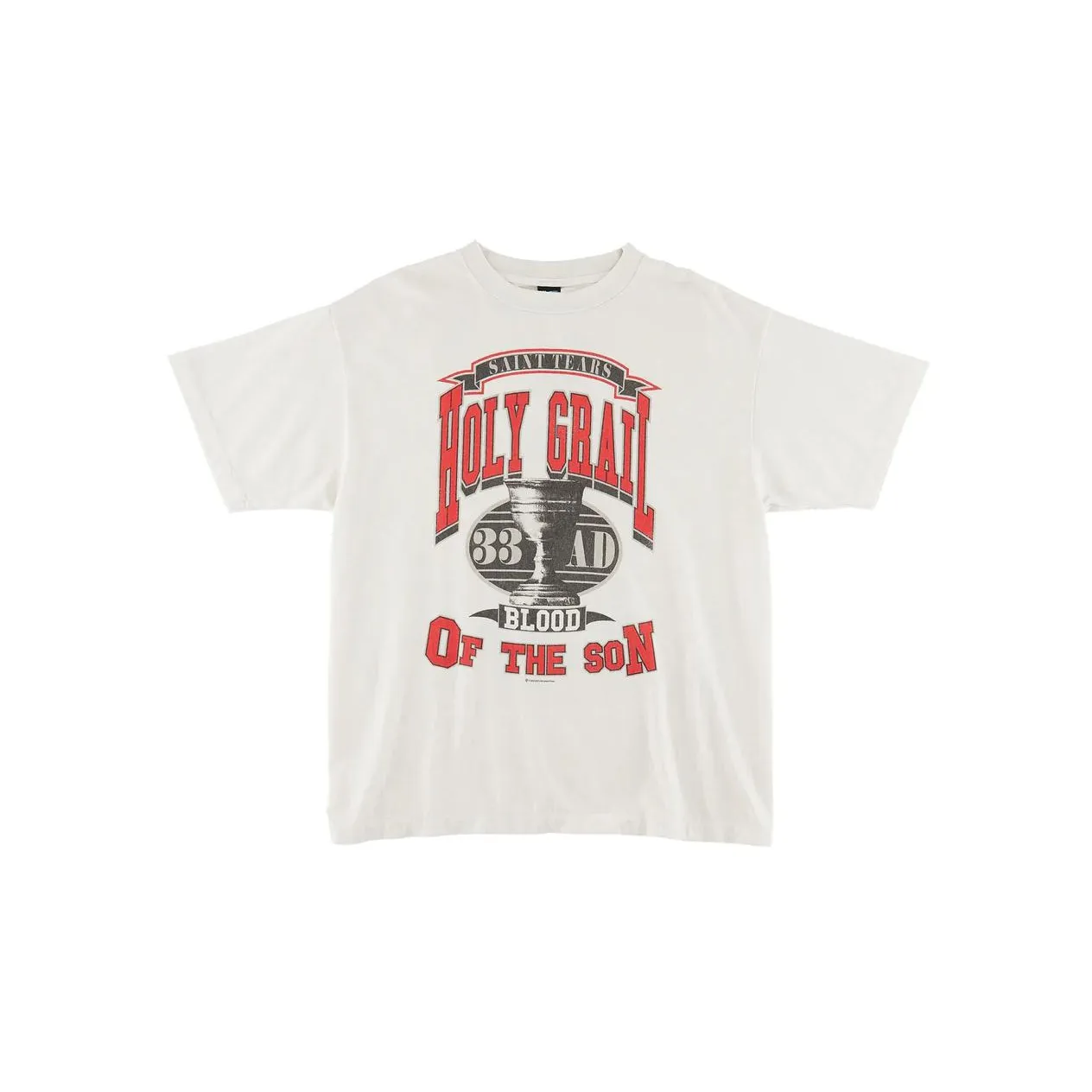 SAINT Mxxxxxx Белая Мужская T-рубашка