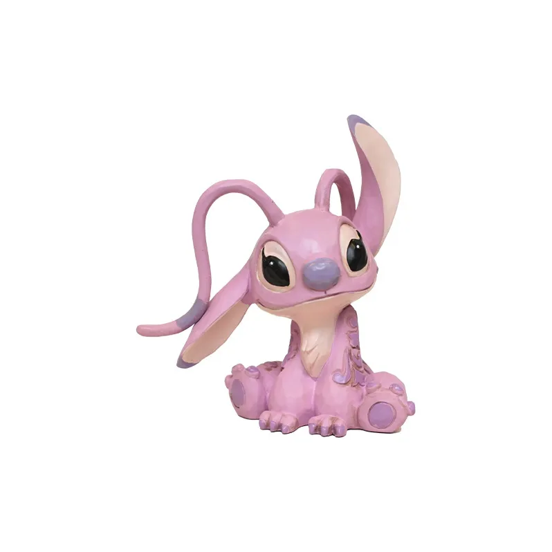 ENESCO DISNEYTRADITIONS Collection Disney Figure Print ENESCO Lilo & Stitch Mini Angel Scale Figures