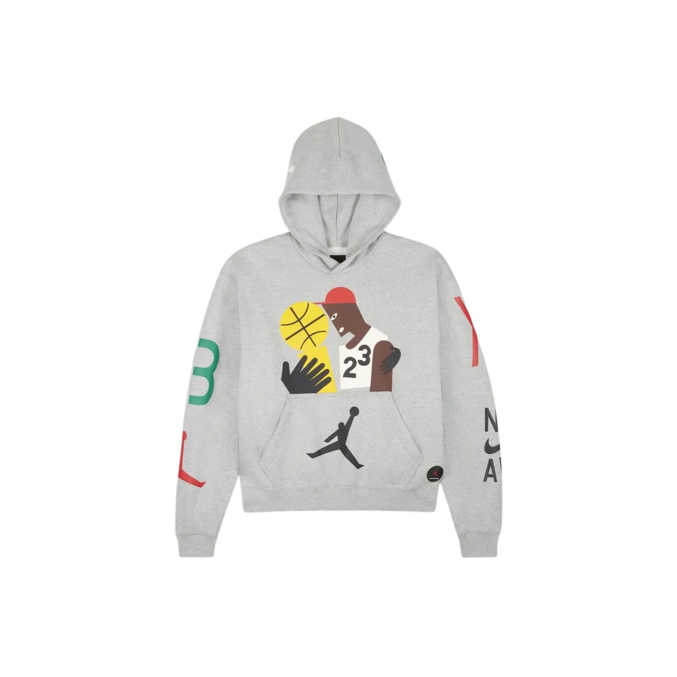 JORDAN X Nina Chanel Abney Hoodie Asia Sizing Grey