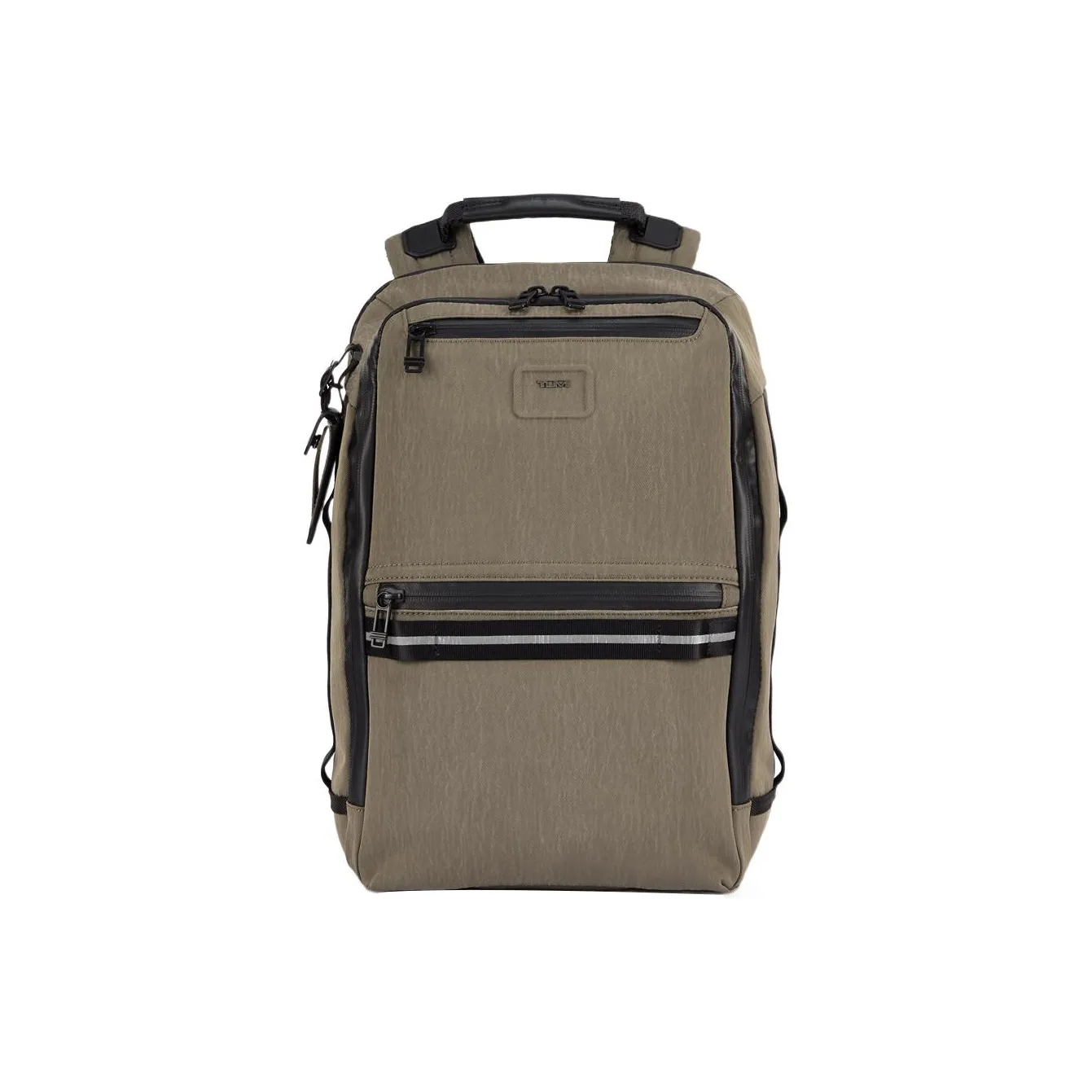 TUMI Cow Leather Trim Backpack Men's Sand