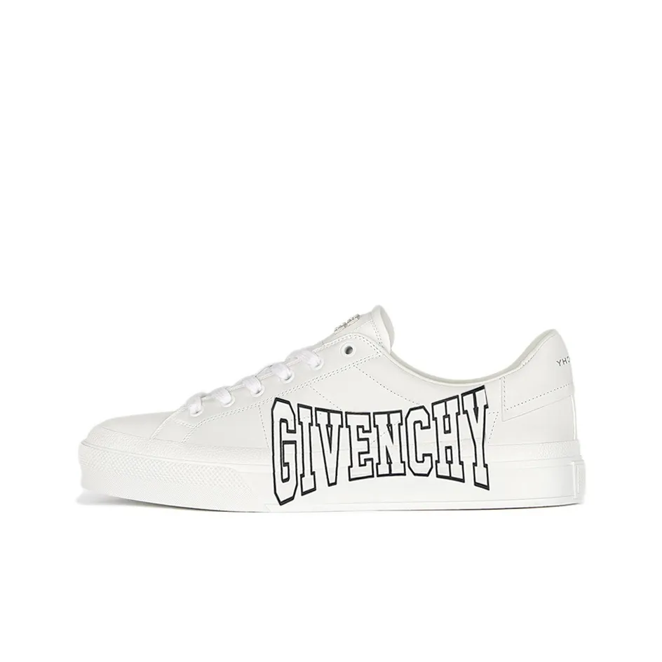 Givenchy Men's City Sport Leather White