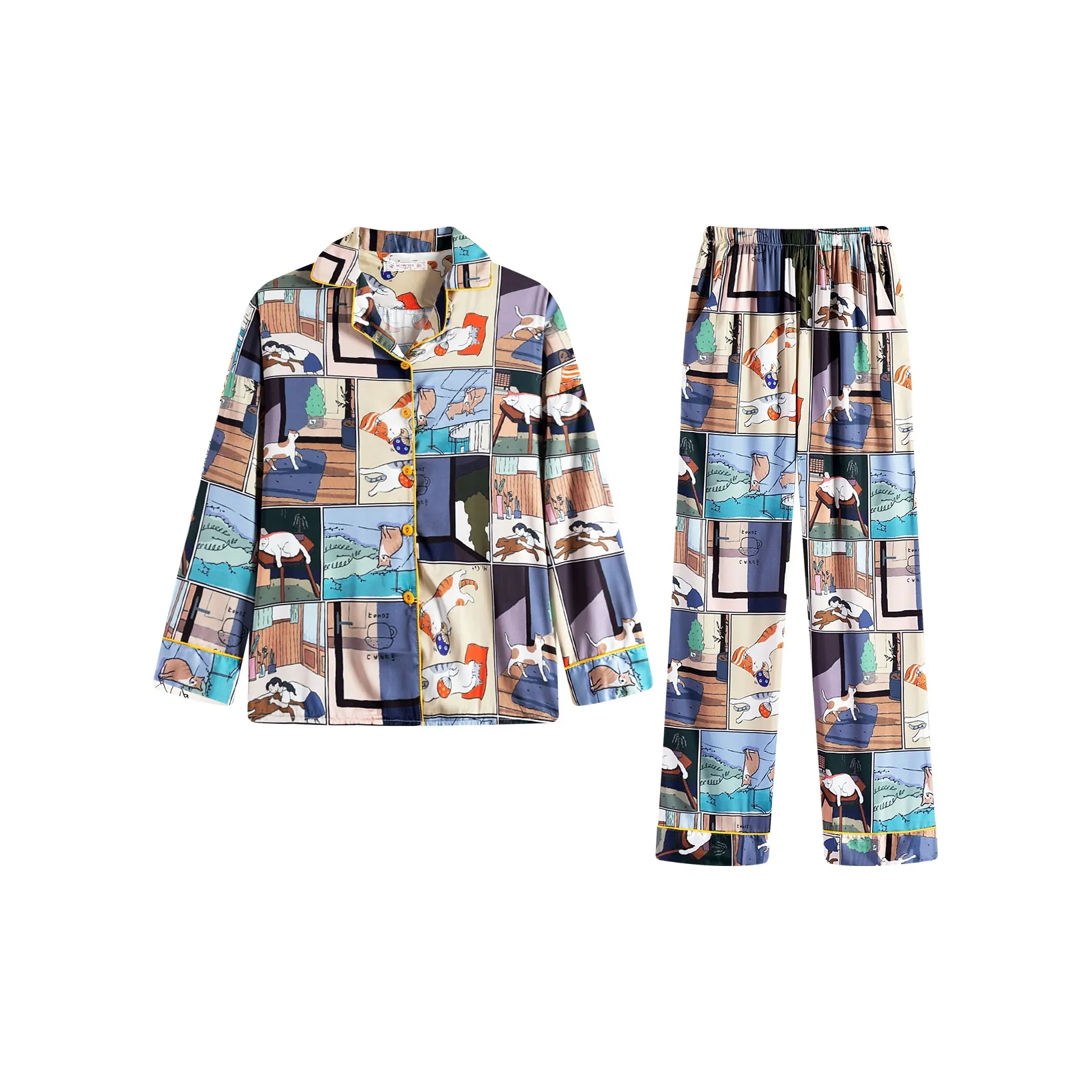 Gongdie Women's Pajama Sets