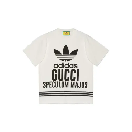 GUCCI X ADIDAS Collaboration Белая Мужская Рубашка