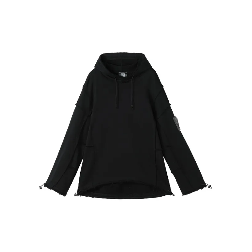 NORVINCY Off The Shoulder Gothic Versatile Loose Fit Casual Sweatshirt Unisex
