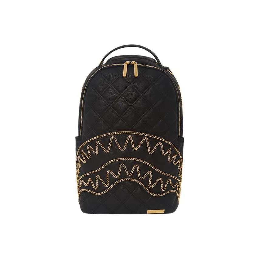 SPRAYGROUND PU Backpack Tubas Unisex Black