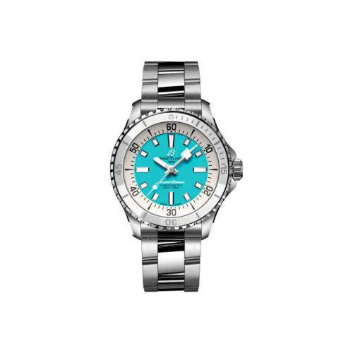 Breitling Автоматический Механический Movement Женские Часы Super Ocean Collection 36 мм Синие