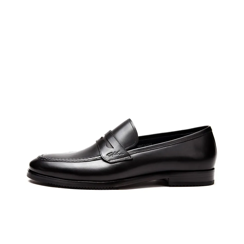 Satchi Loafers Men's Low Top Black