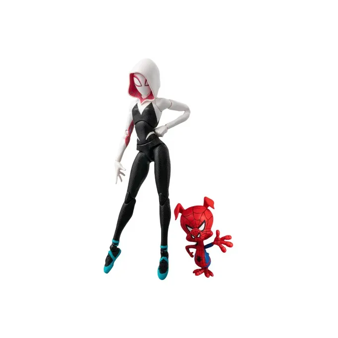 Vivienne Westwood Earring Spider Man SV Action Parallel Universe Spider Gwen And Spider Pig Action Figures 13cm