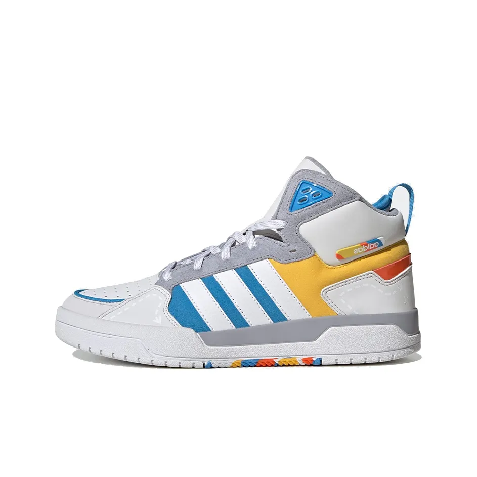Adidas Neo 100DB Mid Basketball shoes flyknit 'Multi Color' Women's