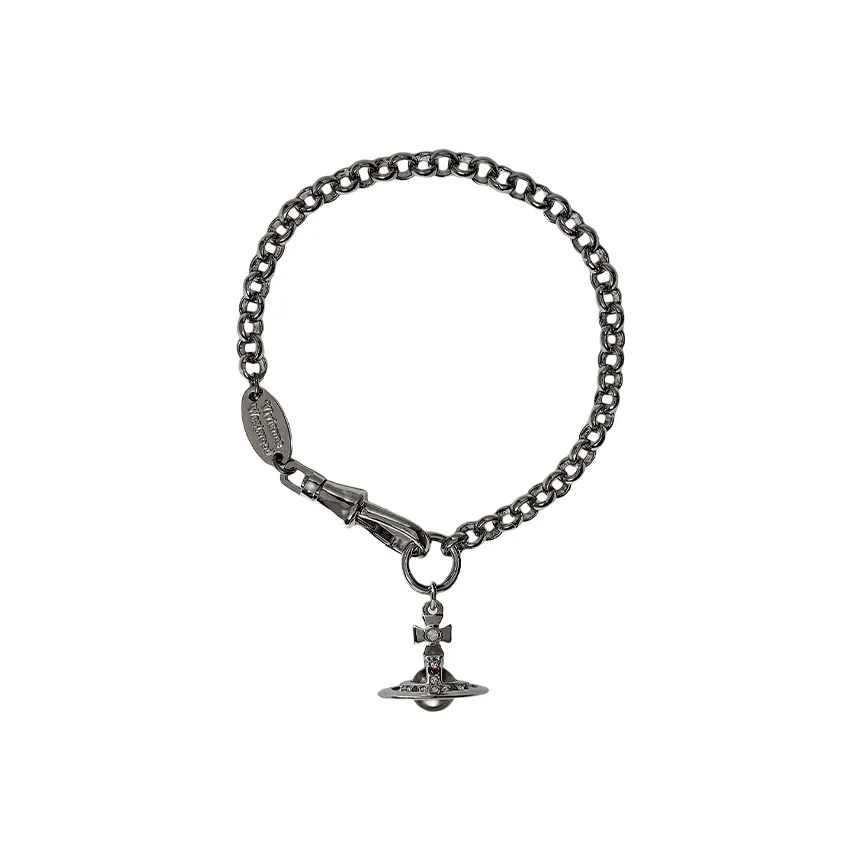 Vivienne Westwood Brass Bracelets Women's Gunmetal Gray