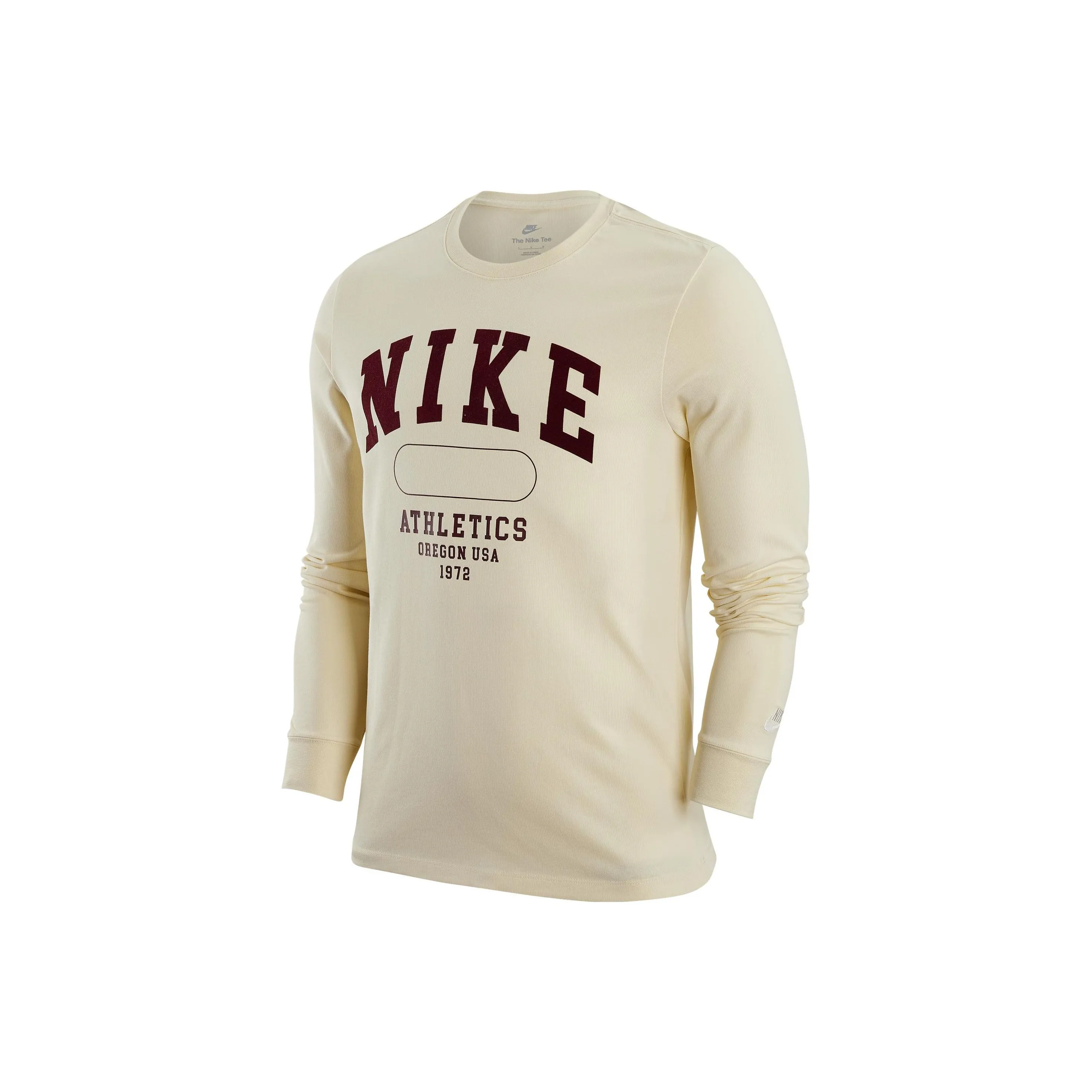 Nike Экрю Мужские T-рубашки