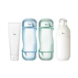 혼합 오일 민감성 스킨 컬러 - SE2 밀크 + 플로잉 골드 워터 더블 브랜치 (블루 + 그린) + 하이드라 클렌징