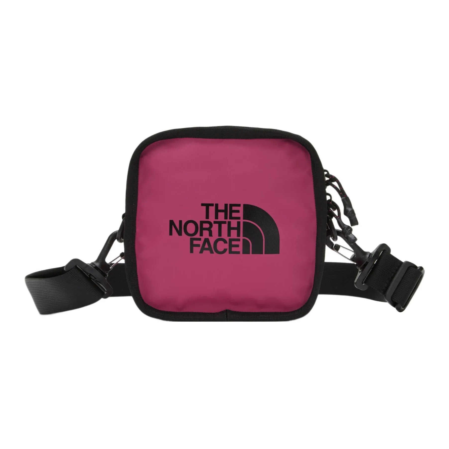 THE NORTH FACE Small Square Bag, Cell Phone Pouch, Shoulder Bag, Crossbody Bag, Outdoor Bag Polyester Pink Unisex
