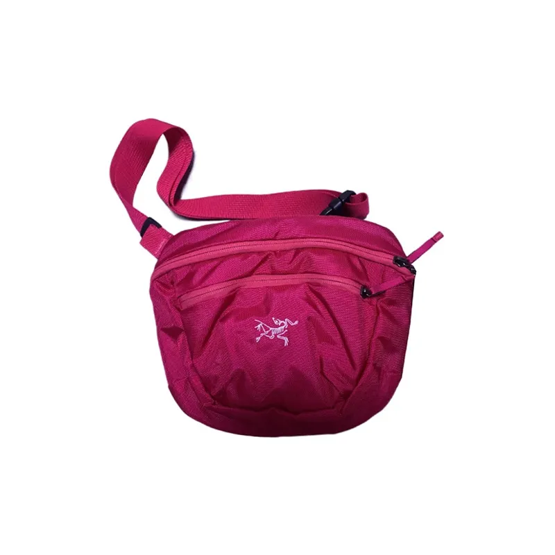 Arcteryx Бананка Сумка через плечо Полиэстер Розовый Красный Унисекс