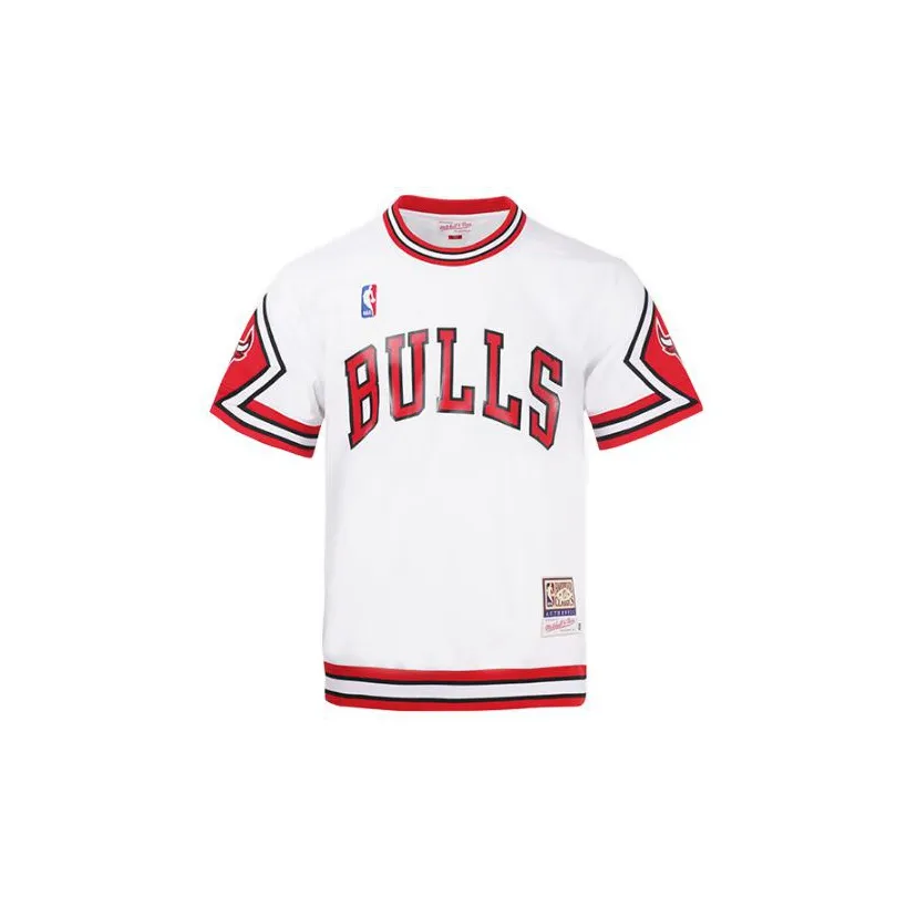 Mitchell & Ness T Shirt Unisex White