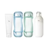 혼합 드라이 스킨 컬러-ME 아니오. 7 밀크 (보습) + 플로잉 골드 워터 더블 브랜치 (블루 + 그린) + 하이드라 클렌징