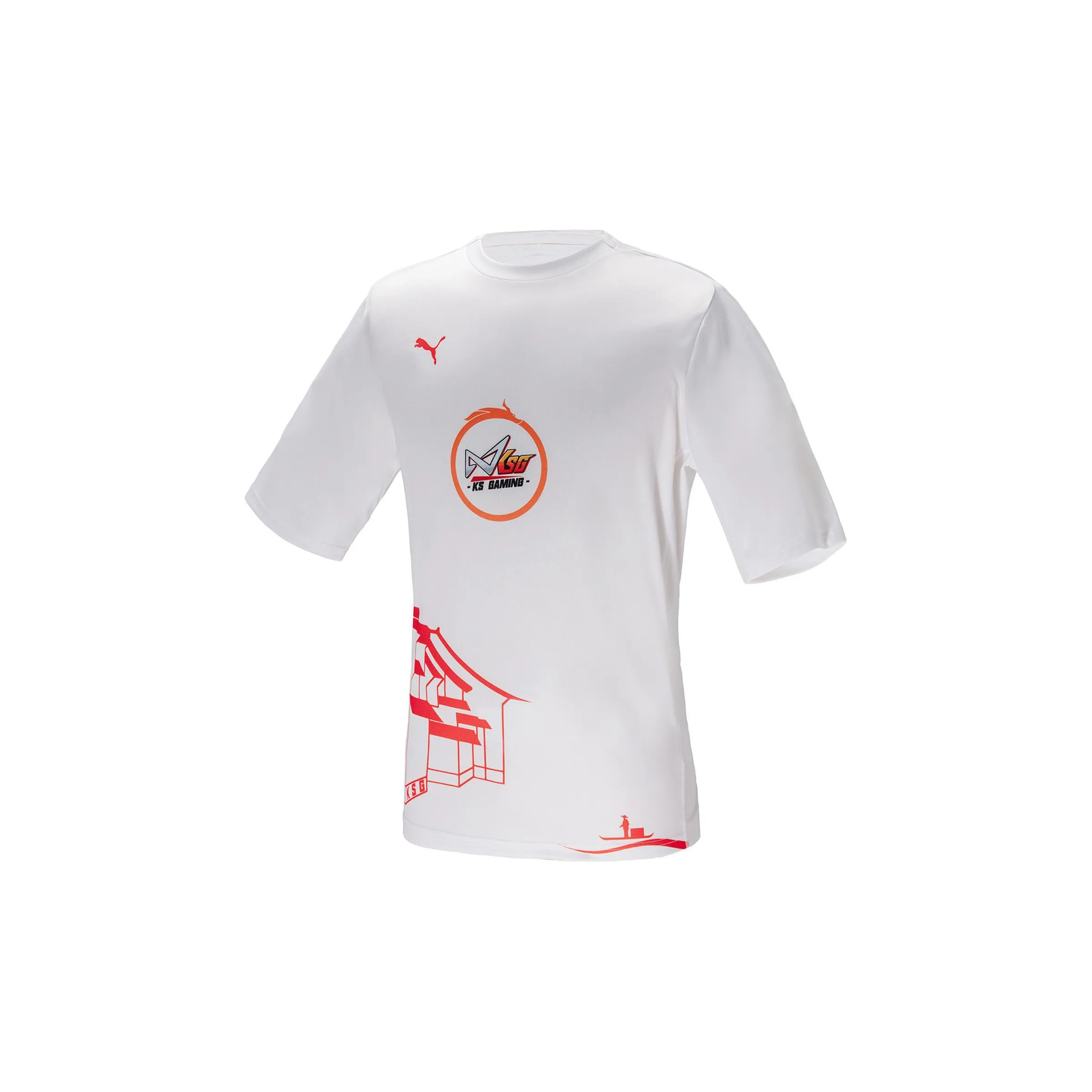 PUMA Born to Win Series T-Shirt Унисекс Белый