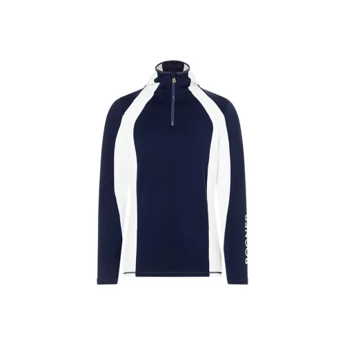 BOGNER 90Th Anniversary Series Полночный синий W466 Мужские рубашки T