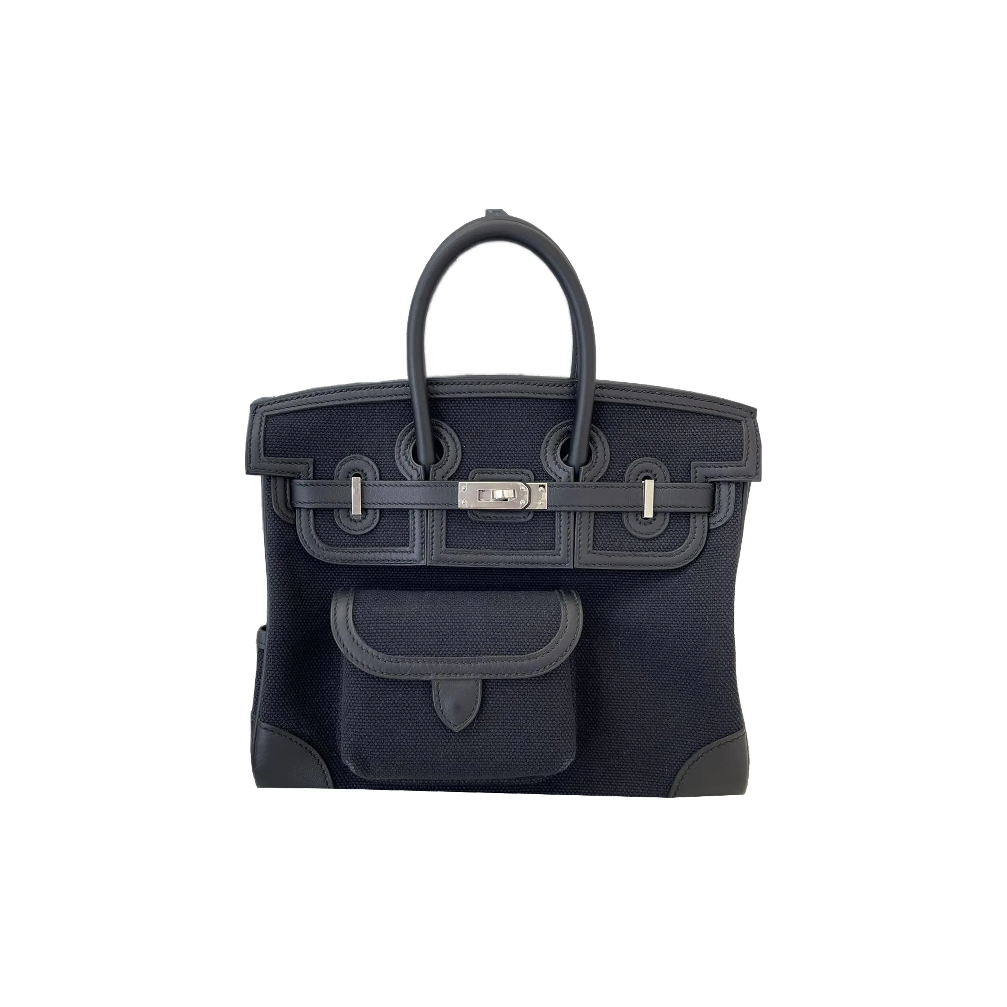 Sac à main Hermes Birkin 30 cm en cuir togo gris
