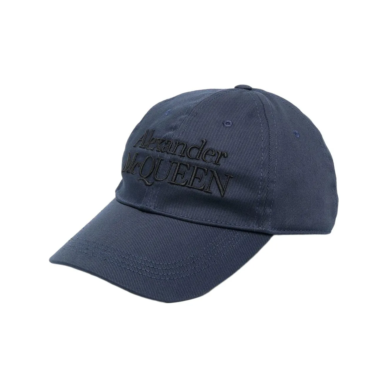 Alexander McQueen Baseball Caps Men Dark Blue