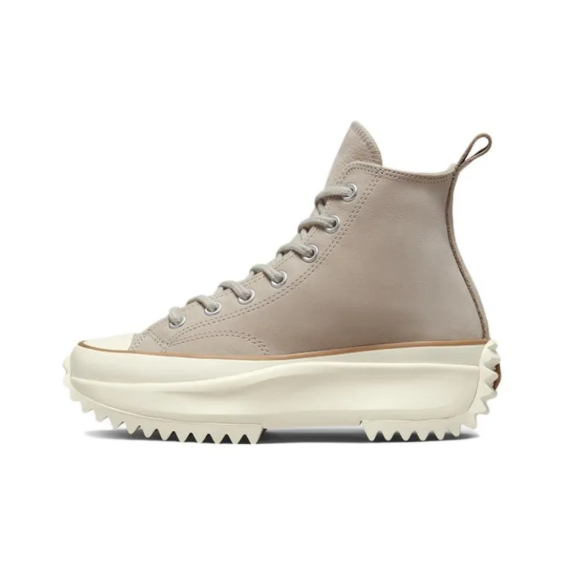 Converse Run Star Hike Slip-Resistant Abrasion-Resistant High Top Skateboard Shoes Unisex Khaki Конверс Run Star Hike противоскользящие устойчивые к истиранию высокие топы кроссовки для скейтбординга унисекс хаки