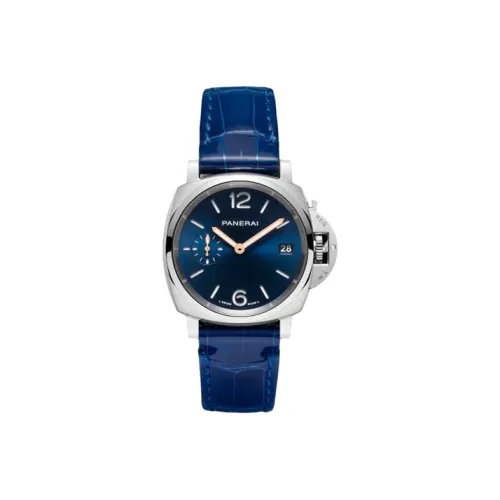 PANERAI Автоматический Механический Movement Мужские LUMINOR DUE LUMINO Collection Часы 38 мм Синие