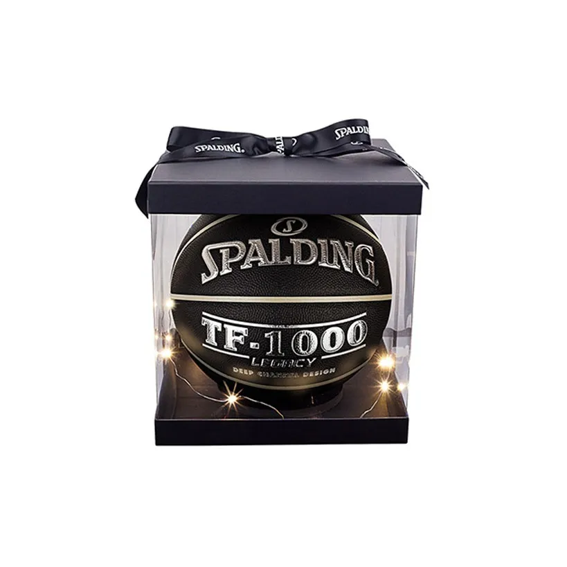 SPALDING TF Collection TF 1000 74 520Y PU Elite Quality Basketball Black Size 7 Training Match Unisex
