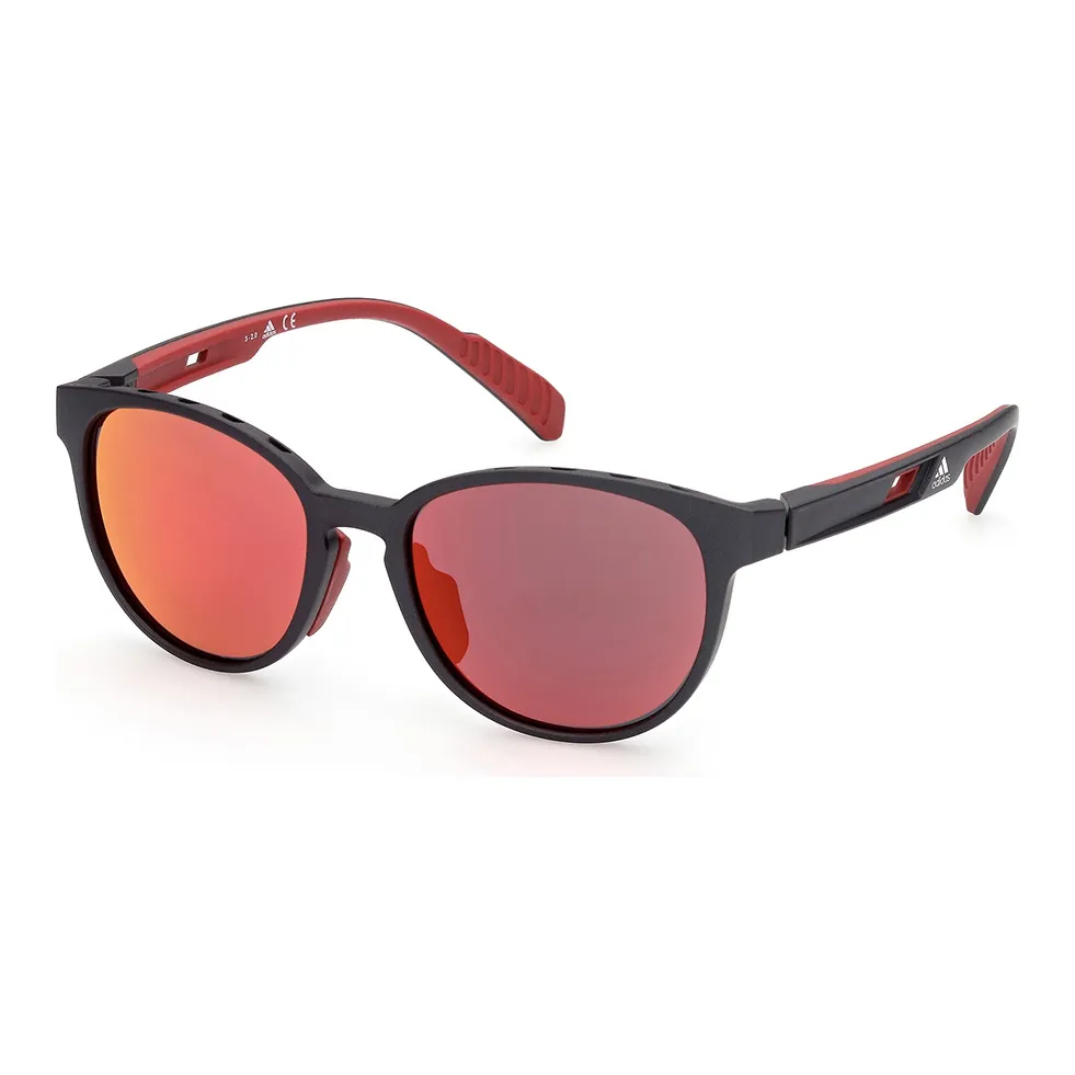 Adidas Injection Molded Oval Sunglasses Unisex Black