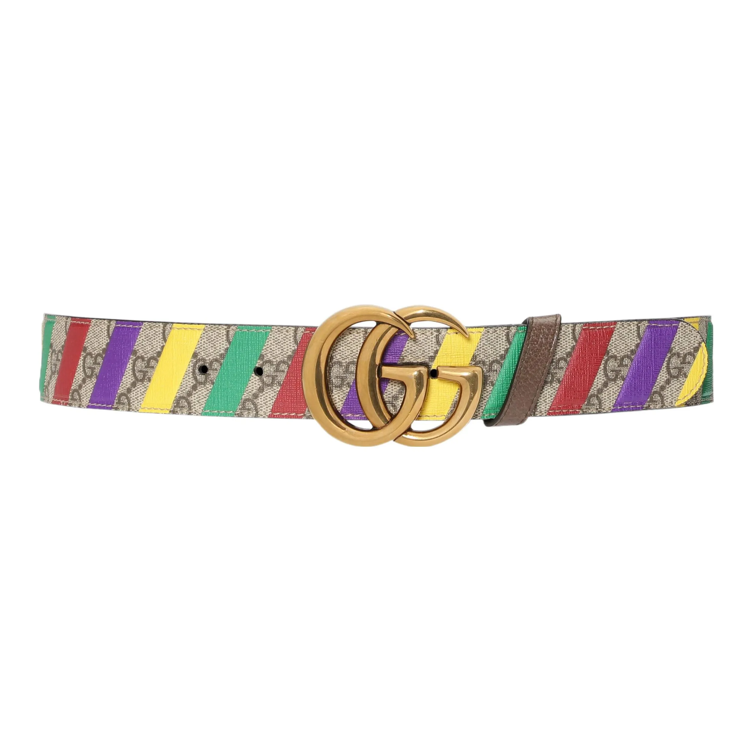 GUCCI Leather Belts Women's Multicolor