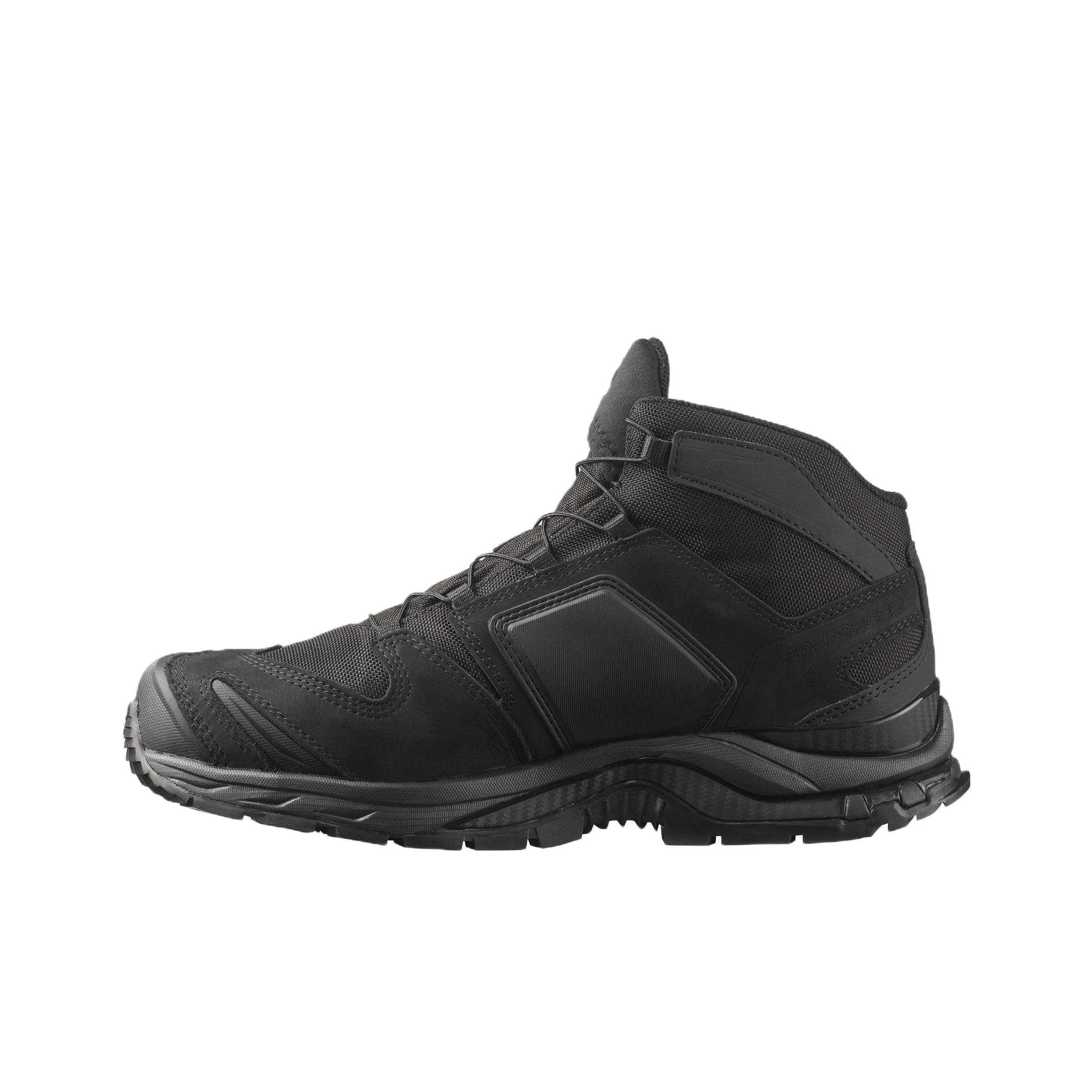 SALOMON Speed Assault 2 XA Forces Mid Wide GORE TEX EN Abrasion Resistant Mid Top Outdoor Shoes Men's Black Loose Fit