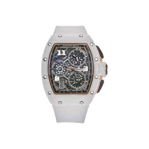 RICHARD MILLE Автоматический Механический Движение Мужские Часы 38,4мм*47,34мм Белый