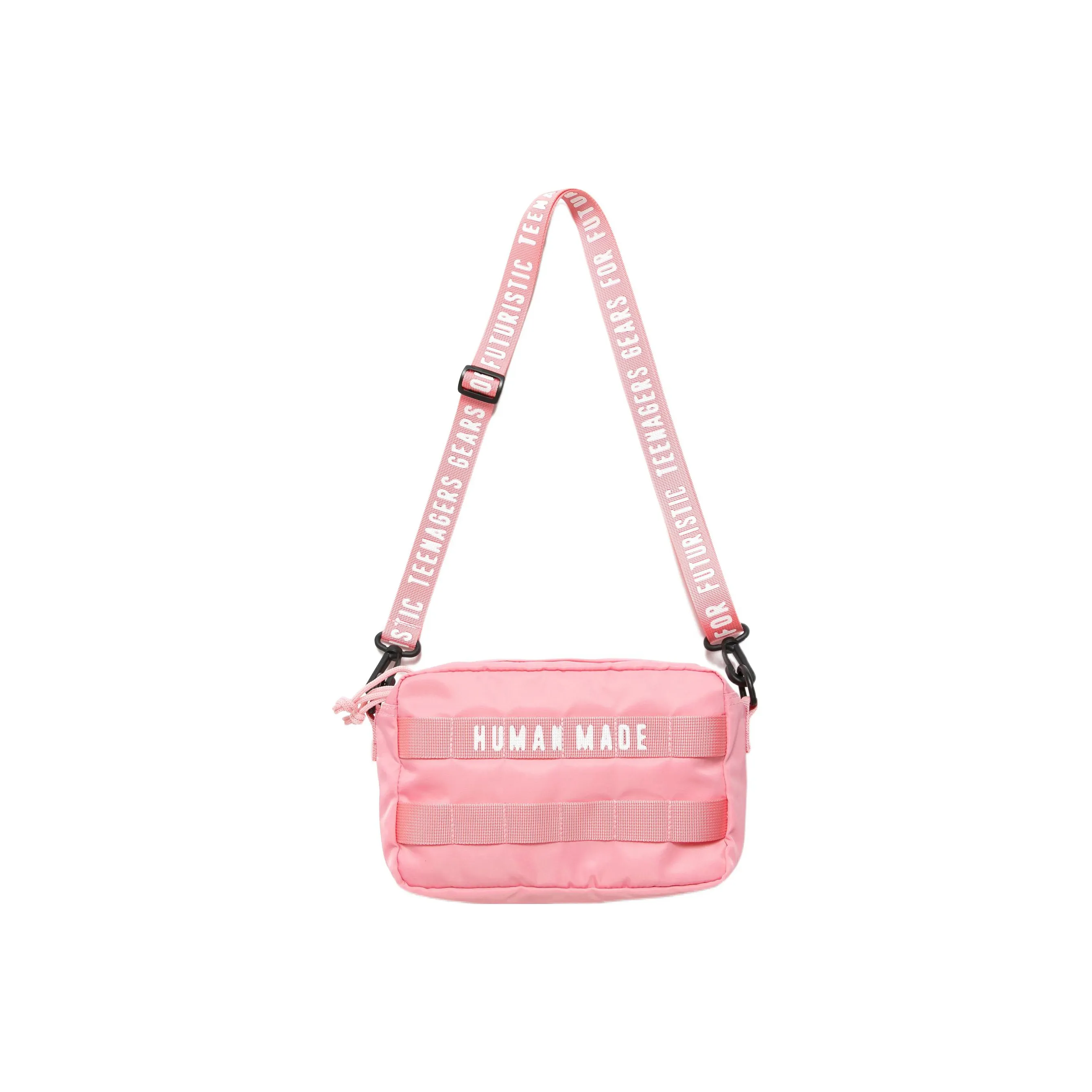 HUMAN MADE Нейлоновые сумки через плечо сумка на плечо стандартная мужская розовая