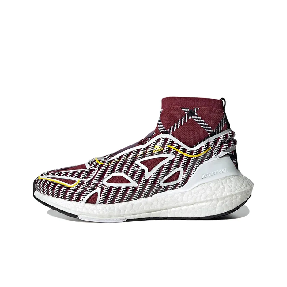 Stella McCartney x Adidas ULT Амортизаторы Slip-on Устойчивый к истиранию Низкий Топ Беговые кроссовки Женские Красный Белый