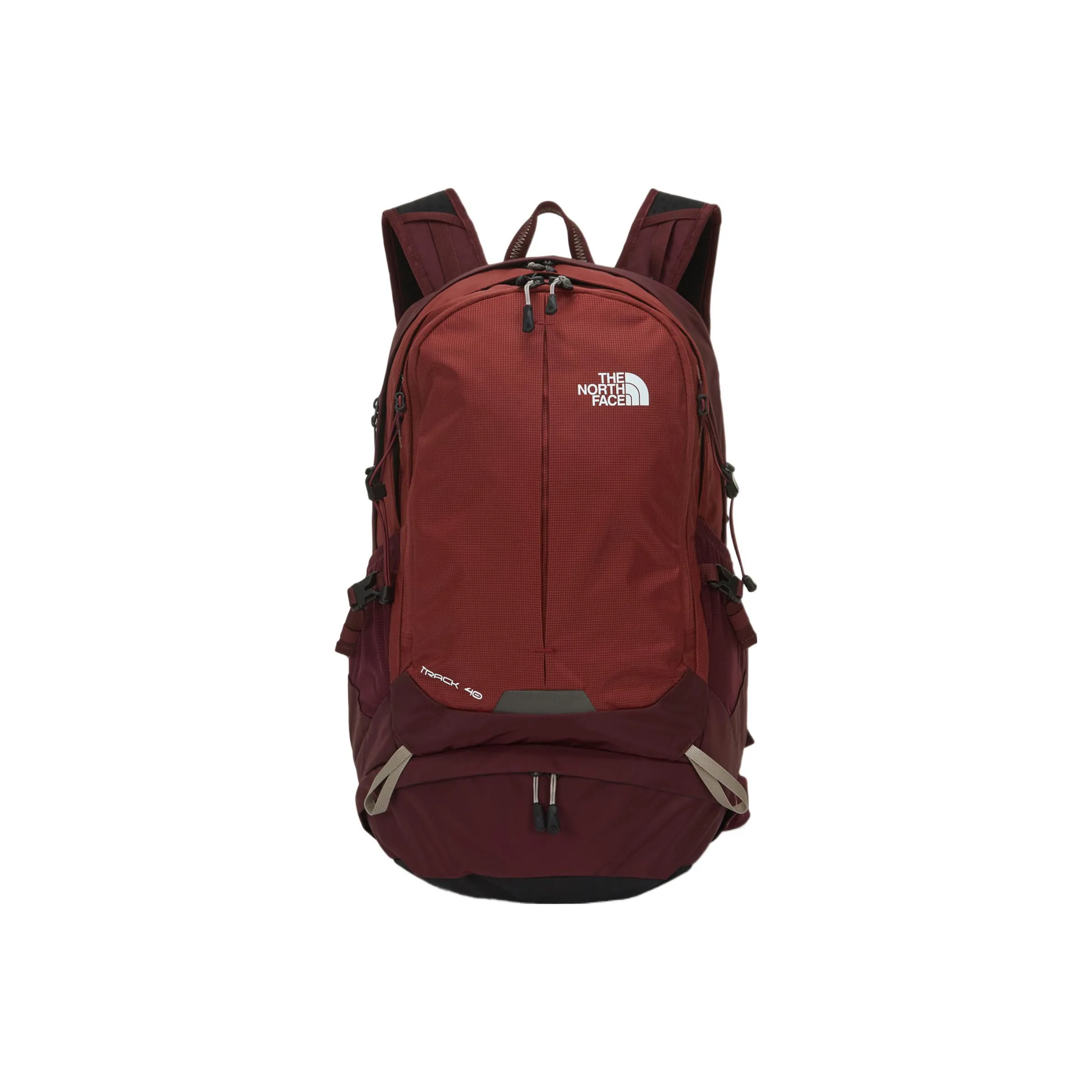 The North Face 40 45L Альпинистский рюкзак Outdoor Сумка Полиэстер Темно-красный Унисекс