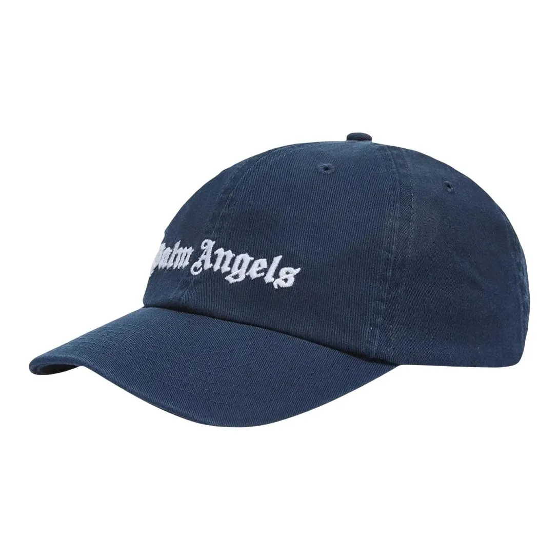 PALM ANGELS Хлопковые кепки синие мужские