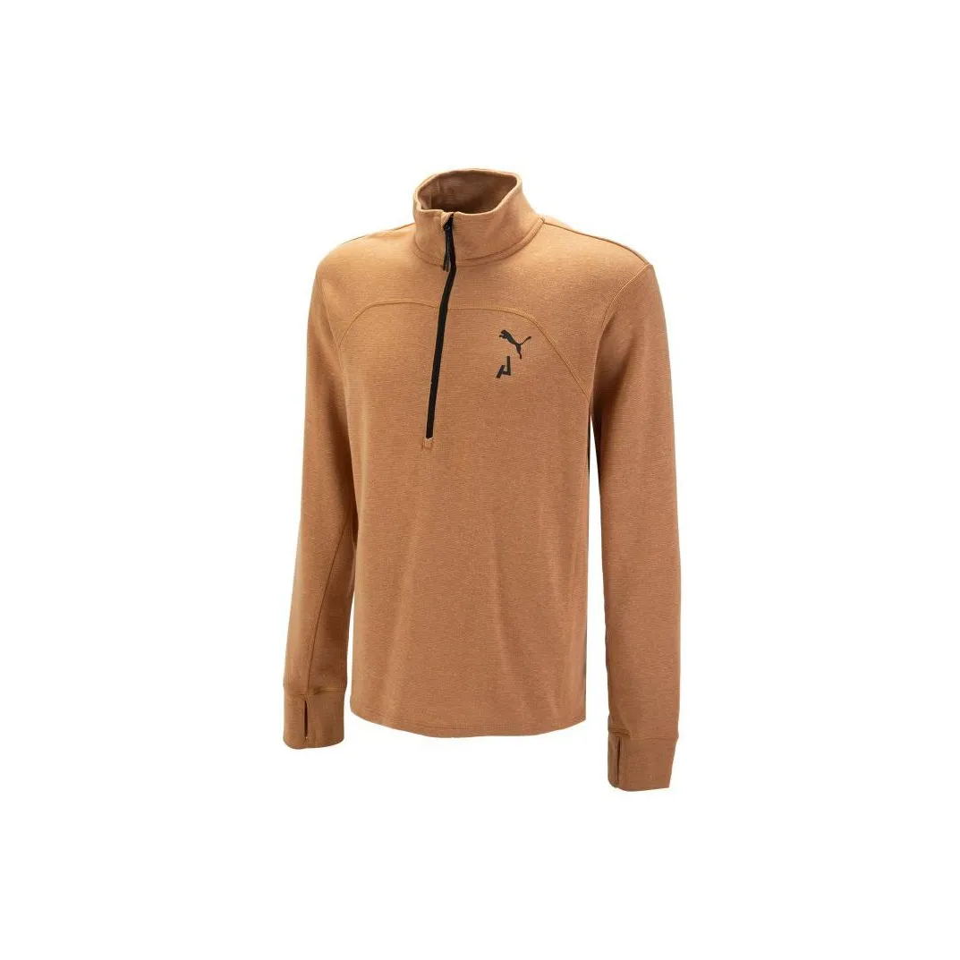 PUMA Seasons Желтая Мужская Футболка