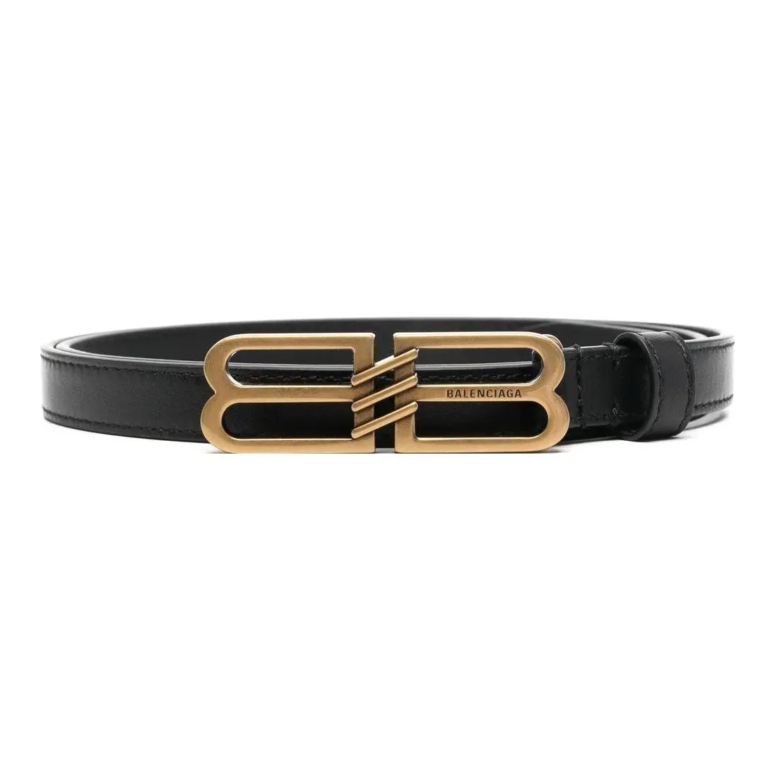 Balenciaga Cow Leather Belts Women's Width 1.5cm