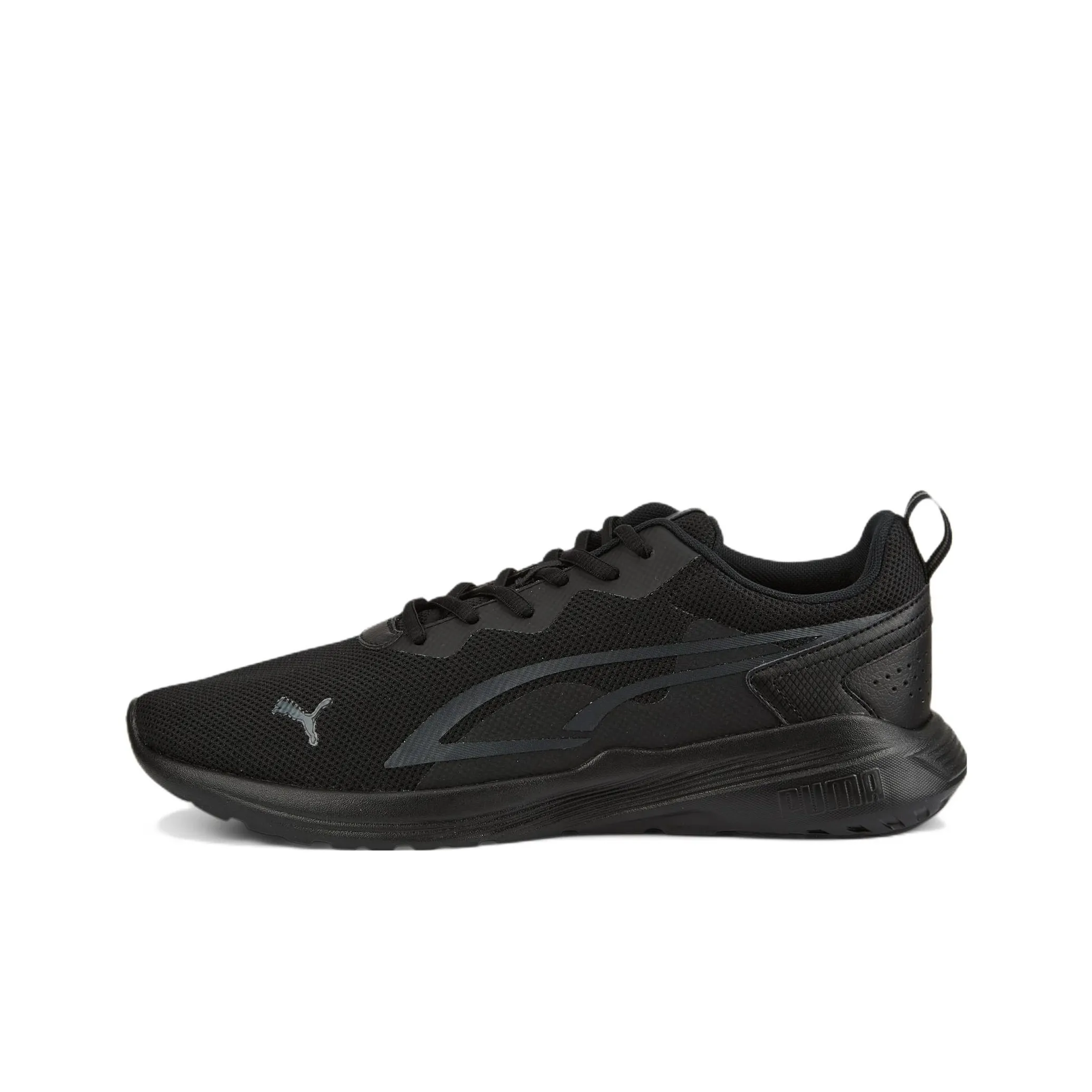 PUMA All Day Active Cushioning Coating Низкий Топ Беговые Кроссовки Унисекс Черный